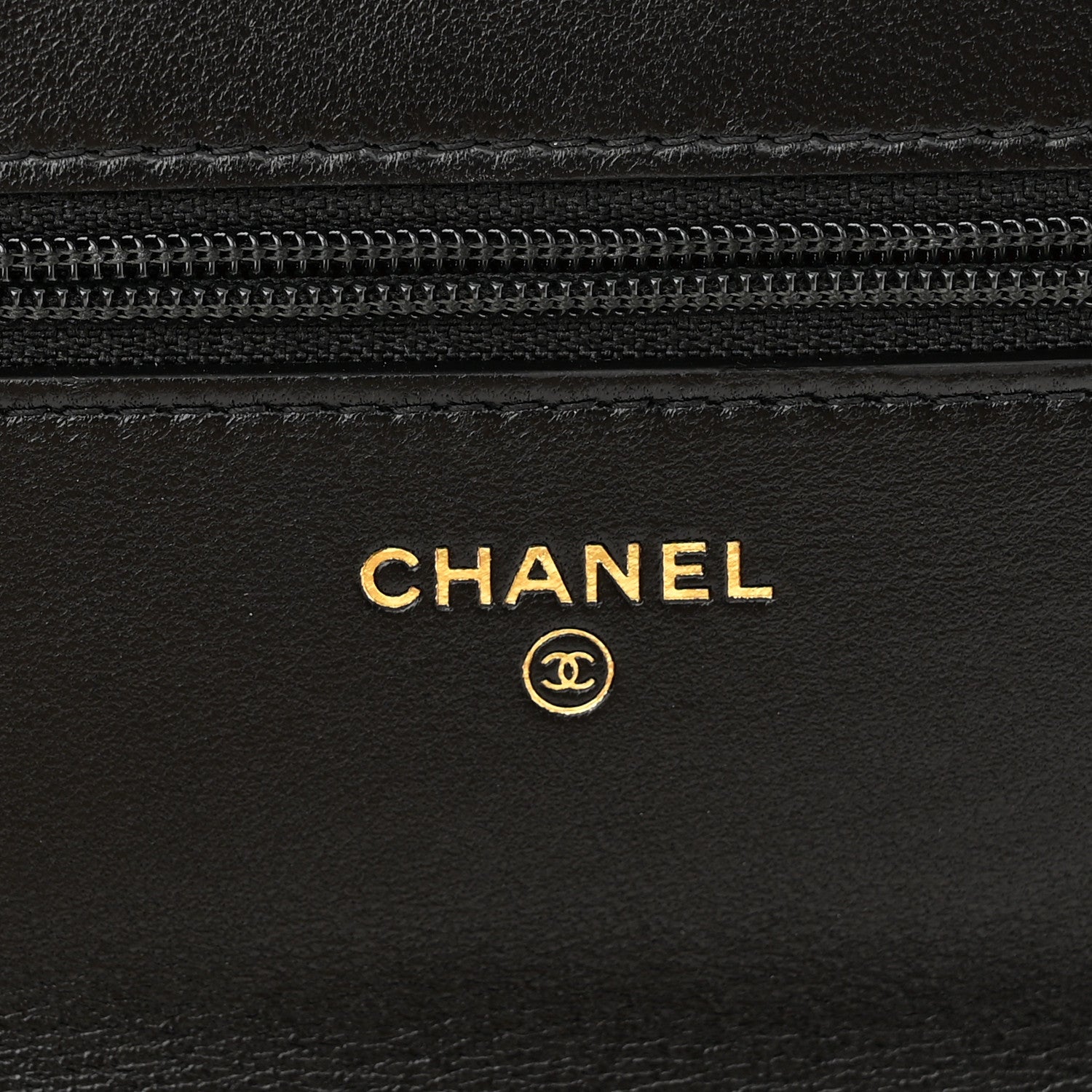 Chanel Lambskin Quilted Chanel 19 Wallet On Chain WOC Black 7 of 12