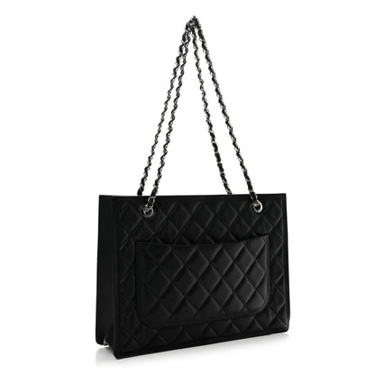 Chanel Caviar Quilted Large Shopping Tote Black 2 of 11