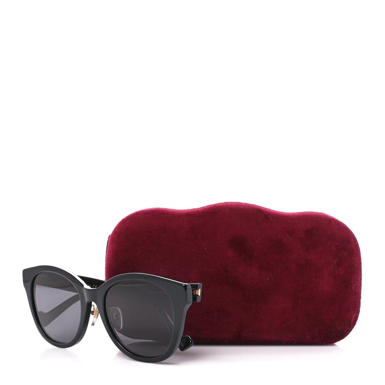 Gucci Acetate Square Frame Sunglasses GG1000SK Black 8 of 8