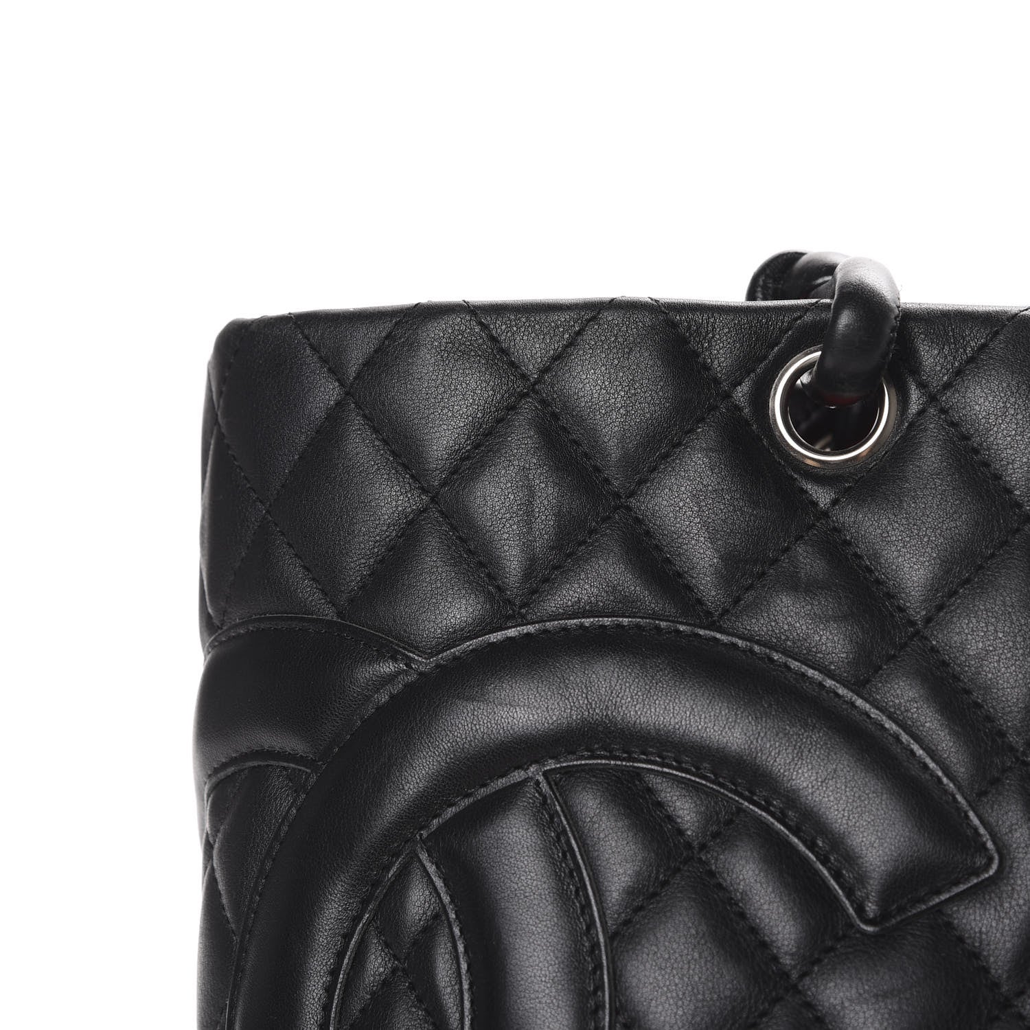 Chanel Calfskin Quilted Large Cambon Tote Black 16 of 16