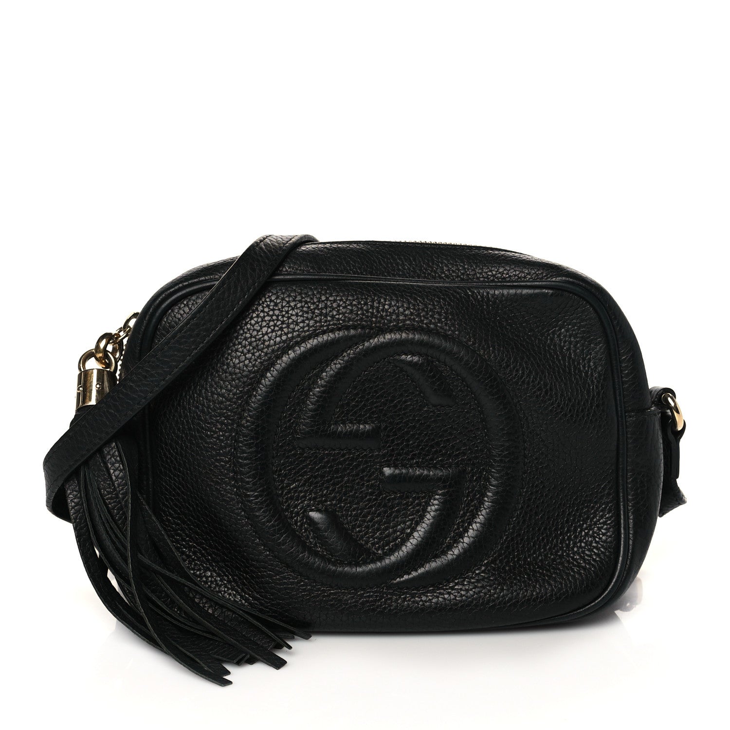 Gucci Pebbled Calfskin Small Soho Disco Bag Black 1 of 11