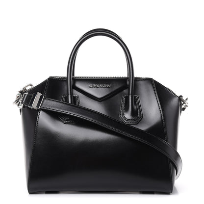 Givenchy Shiny Lord Calfskin Small Antigona Black 1 of 12