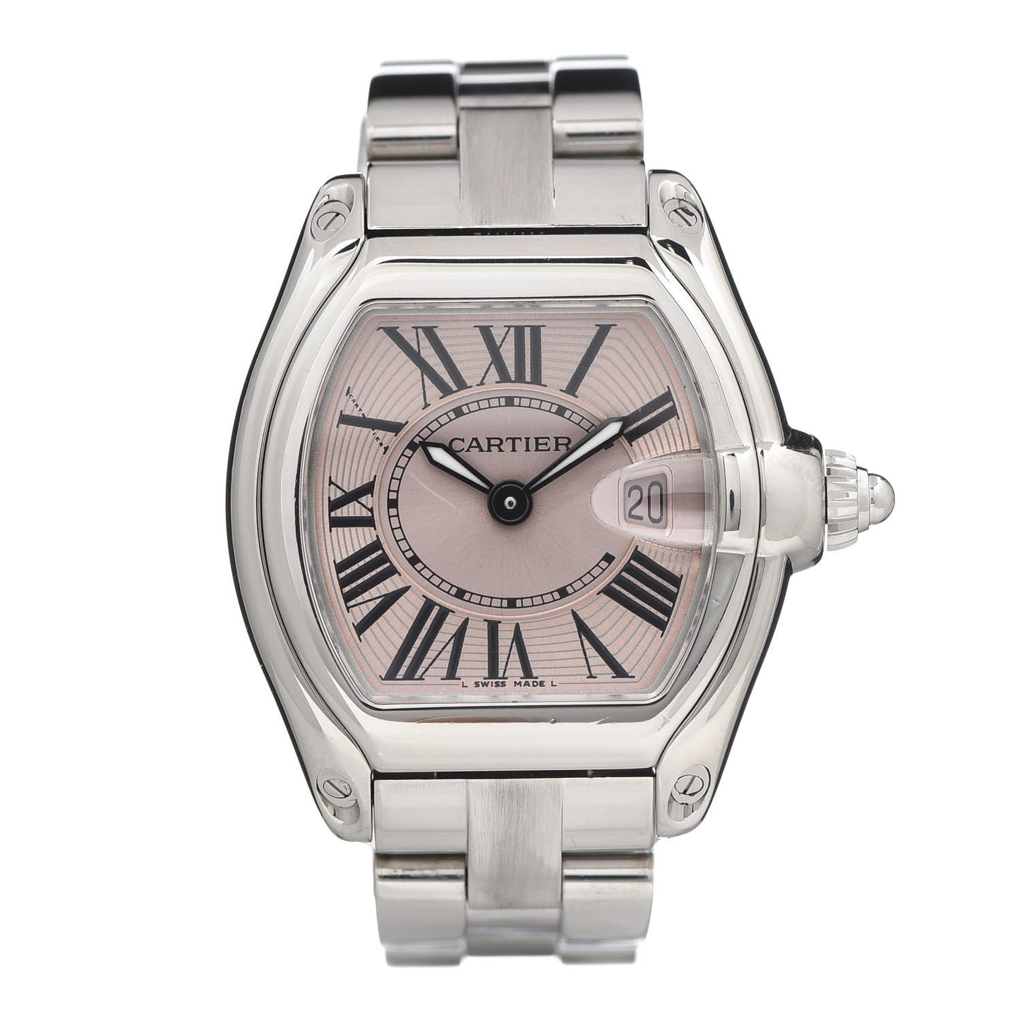 Stainless Steel 31mm Roadster Quartz Watch Pink