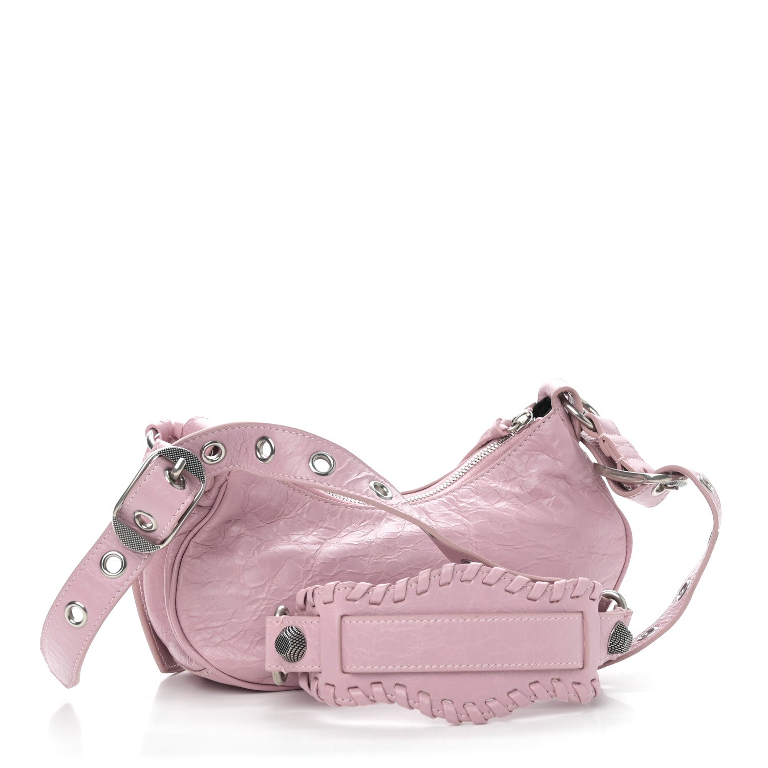 Balenciaga Agneau Arena Le Cagole Shoulder Bag XS Candy Pink 4 of 11