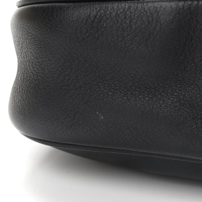 Fendi Vitello Flamingo Enamel Fendista Pouchette Crossbody Black 11 of 13