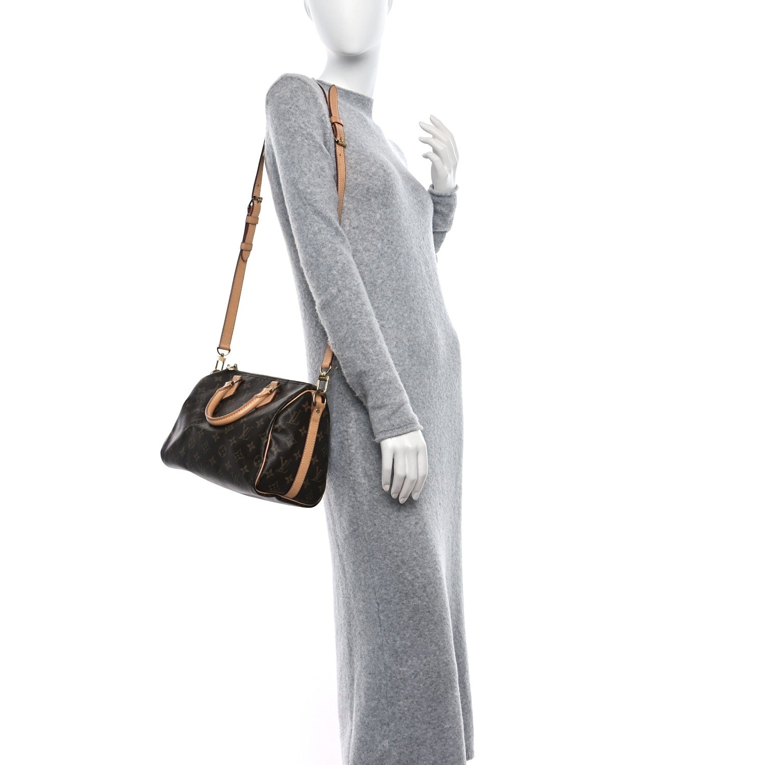 Louis Vuitton Monogram Speedy Bandouliere 25 2 of 10