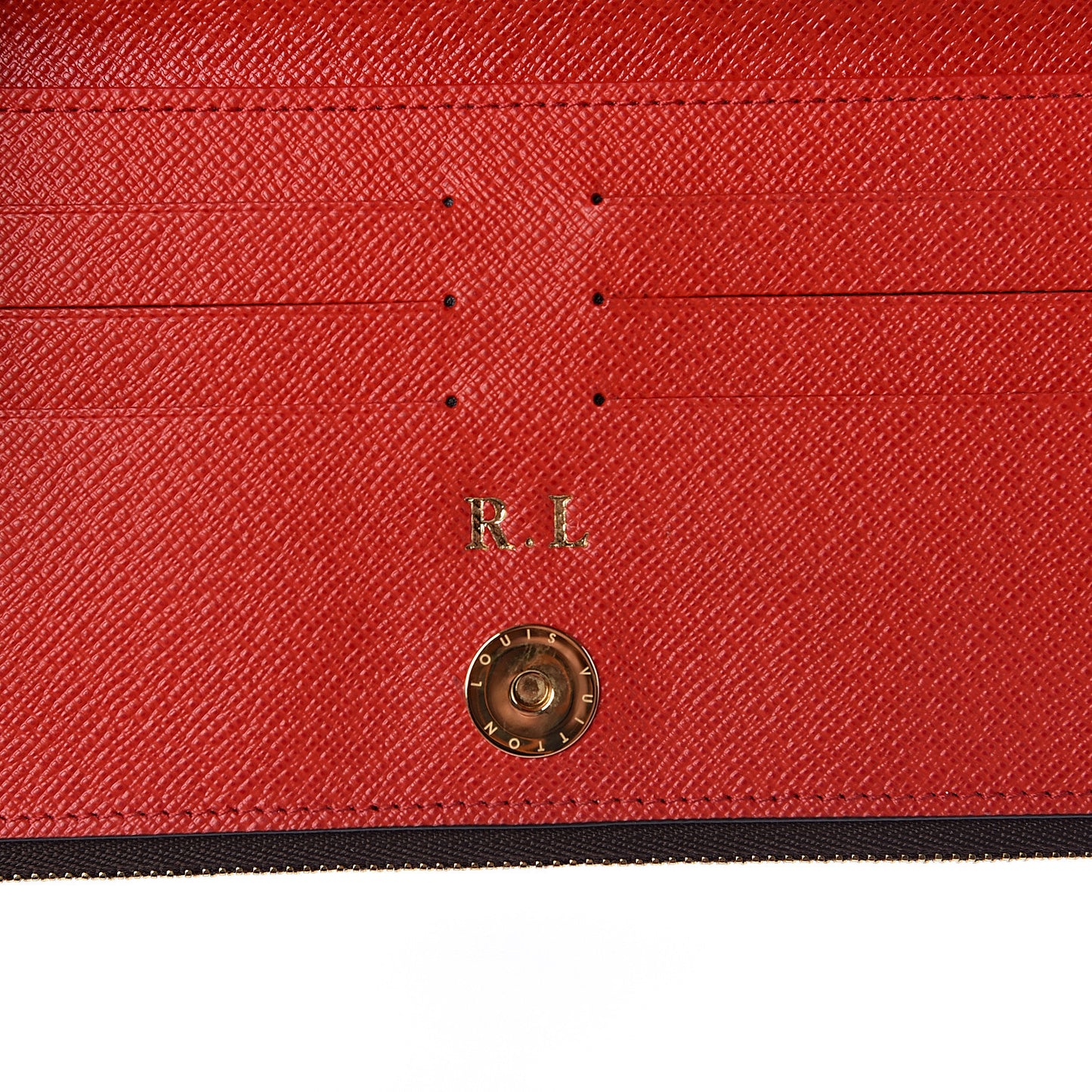 Monogram Adele Wallet Coquelicot