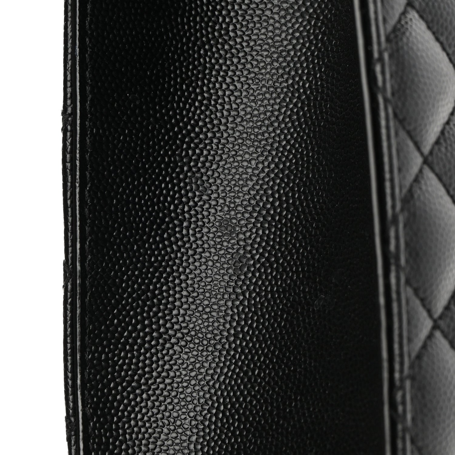 Saint Laurent Grain De Poudre Textured Mixed Matelasse Large Triquilt Monogram Satchel Black 11 of 12