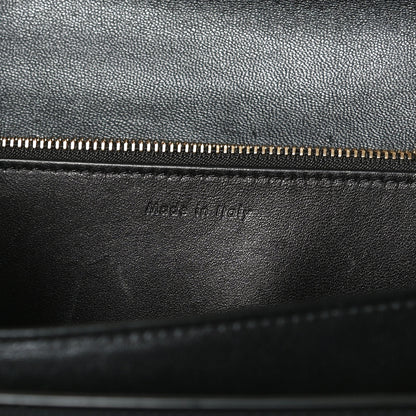 Celine Box Calfskin Medium Classic Box Flap Bag Black 6 of 11