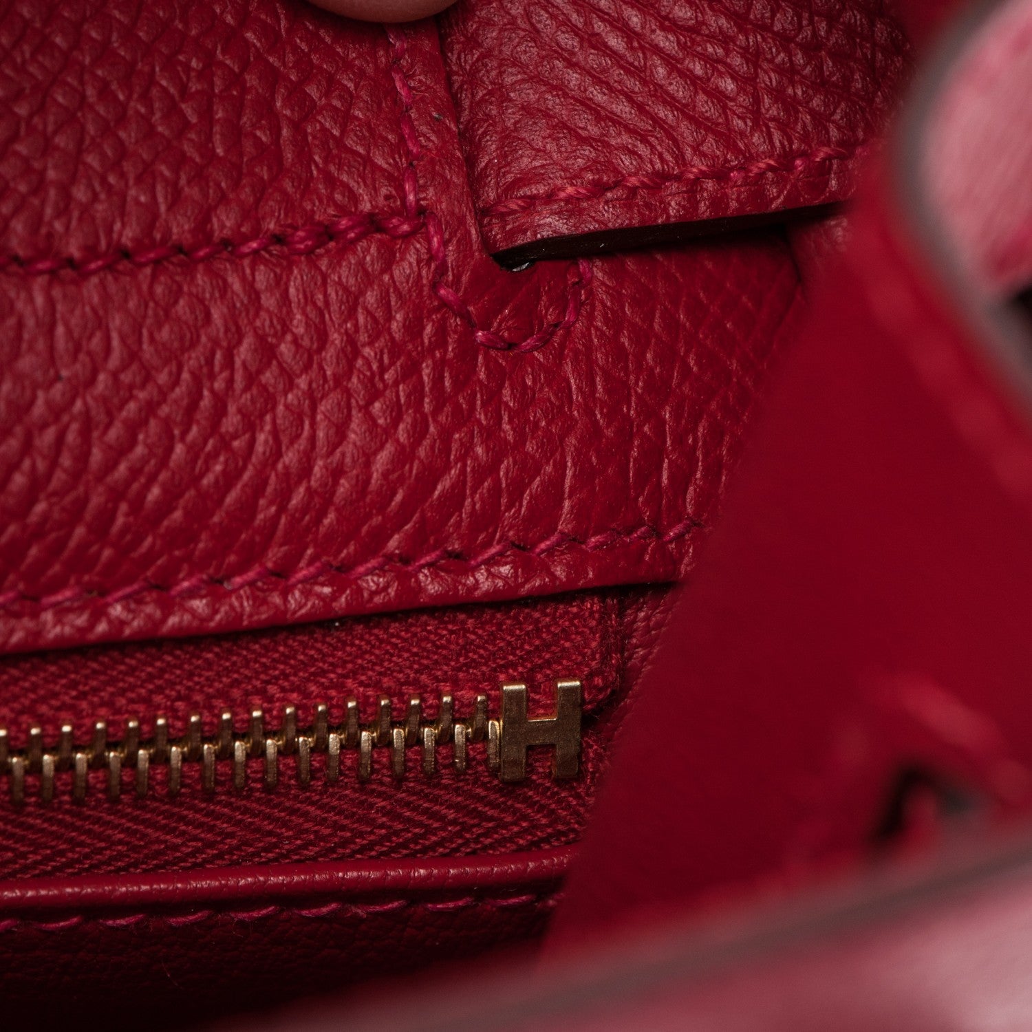 Hermes Epsom Kelly Sellier 32 Rouge Casaque 20 of 28