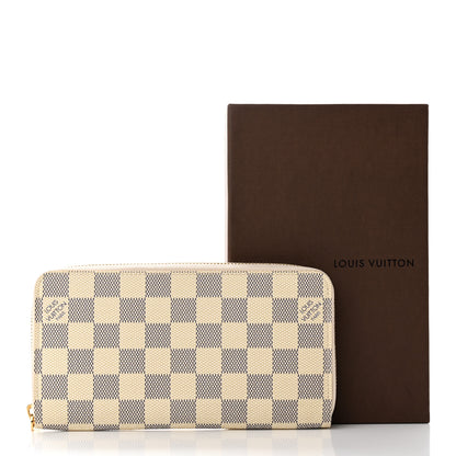 Louis Vuitton Damier Azur Zippy Wallet 9 of 9