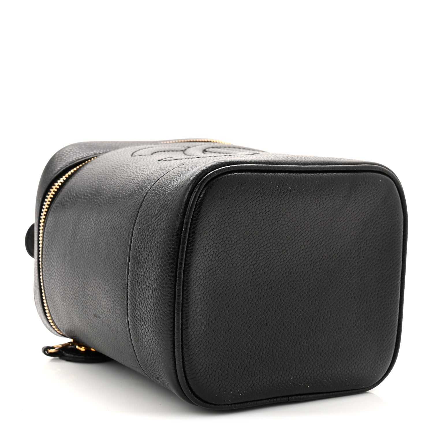 Chanel Caviar Vanity Cosmetic Case Black 4 of 11