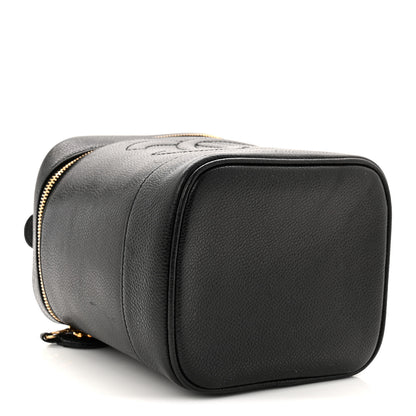 Chanel Caviar Vanity Cosmetic Case Black 4 of 11