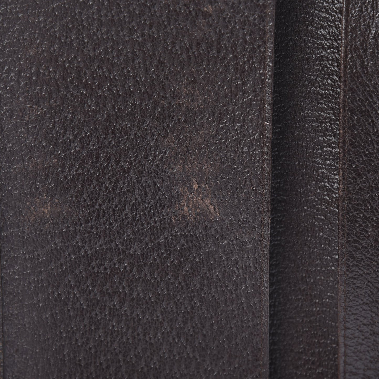 Monogram Metal Bar Continental Flap Wallet Beige Ebony Dark Brown