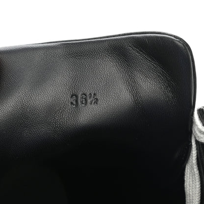 Hermes Calfskin Day Sneakers 36.5 Black 8 of 9