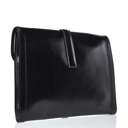 Hermes Box Jige GM Clutch Black 3 of 15