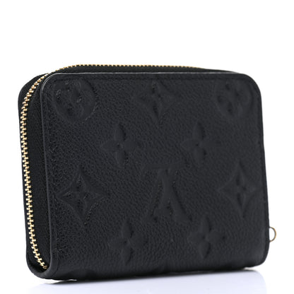 Louis Vuitton Empreinte Zippy Coin Purse Black 3 of 7