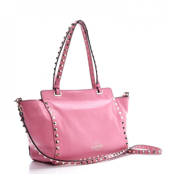 Vitello Small Rockstud Tote Ninphea