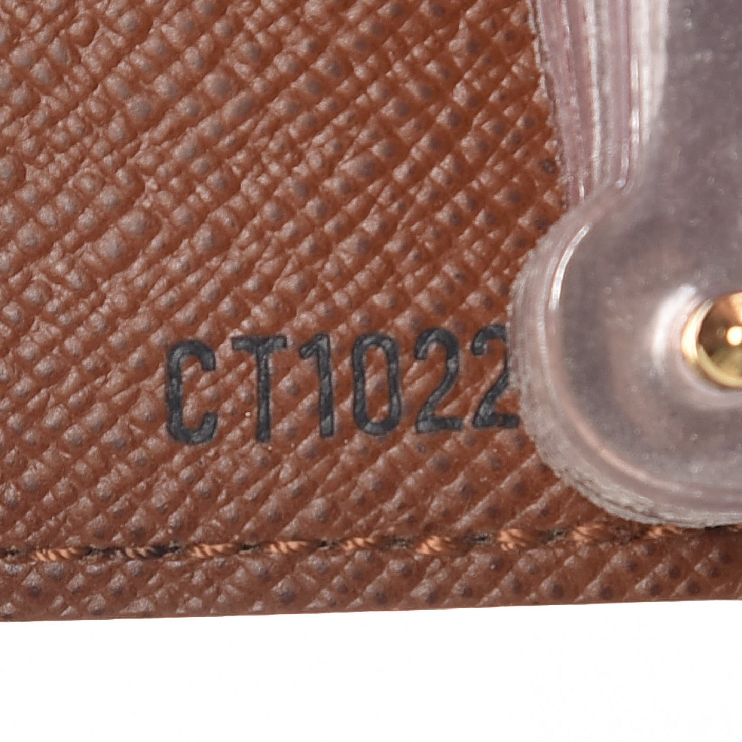 Monogram Credit Card Photo Holder