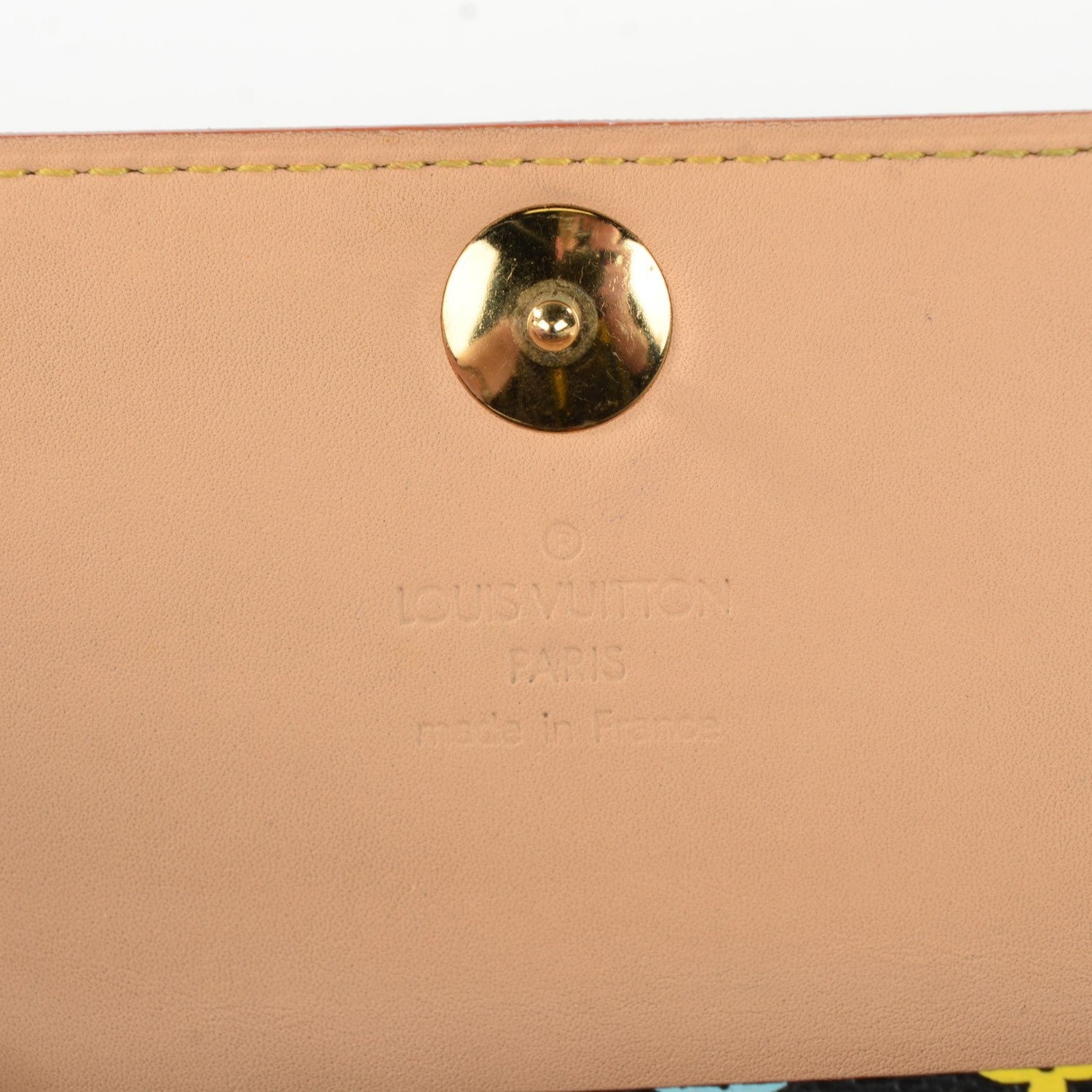 Louis Vuitton Monogram Multicolor Sarah Wallet Black 6 of 8