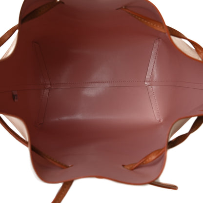 Mansur Gavriel Vegetable Tanned Calfskin Bucket Bag Cammello Rosa 5 of 21