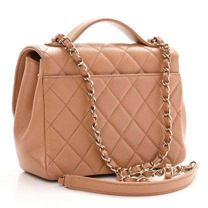 Chanel Caviar Quilted Medium Business Affinity Flap Brown 3 of 12