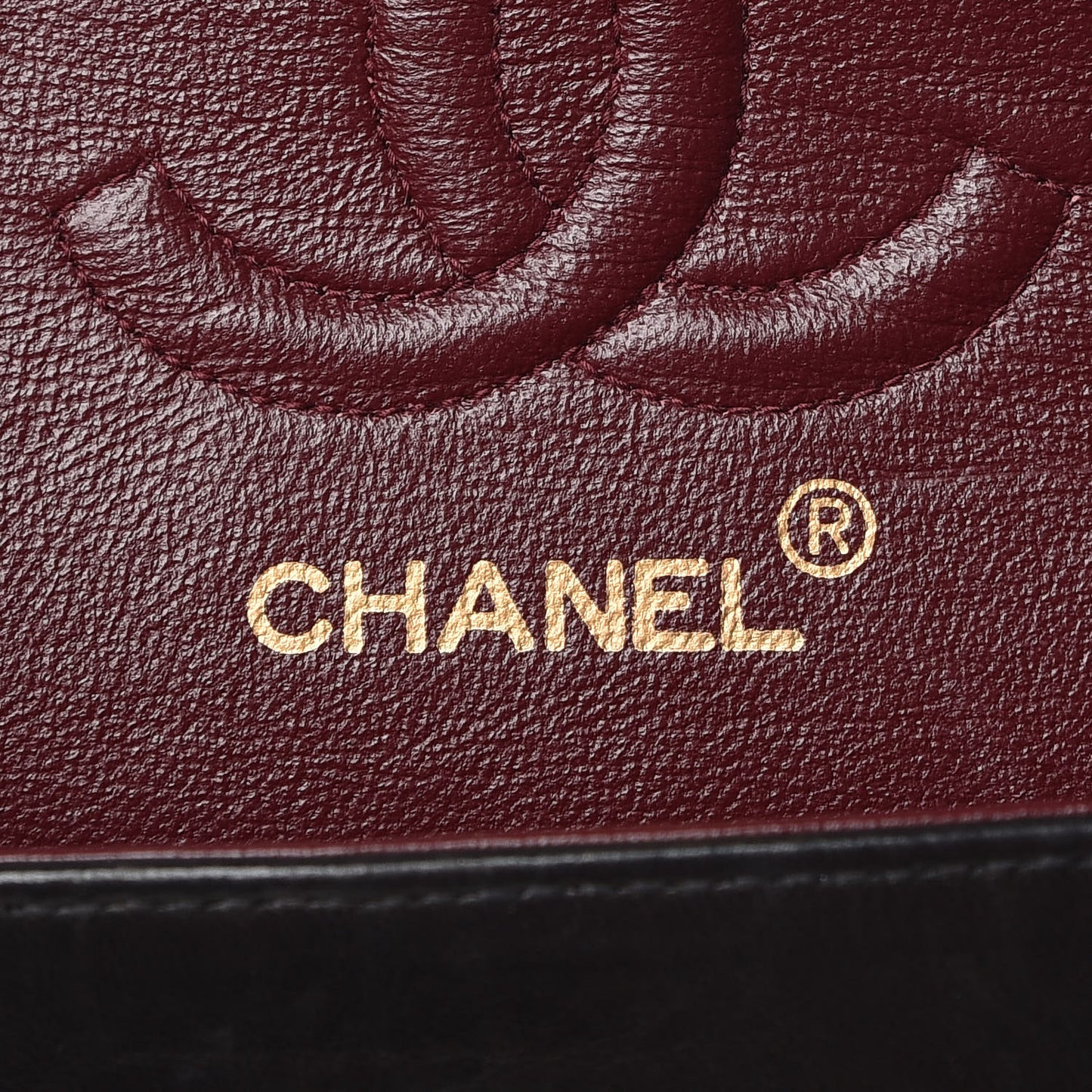 Lambskin Quilted Small Double Flap Black