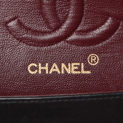 Chanel Lambskin Quilted Small Double Flap Black 9 of 14