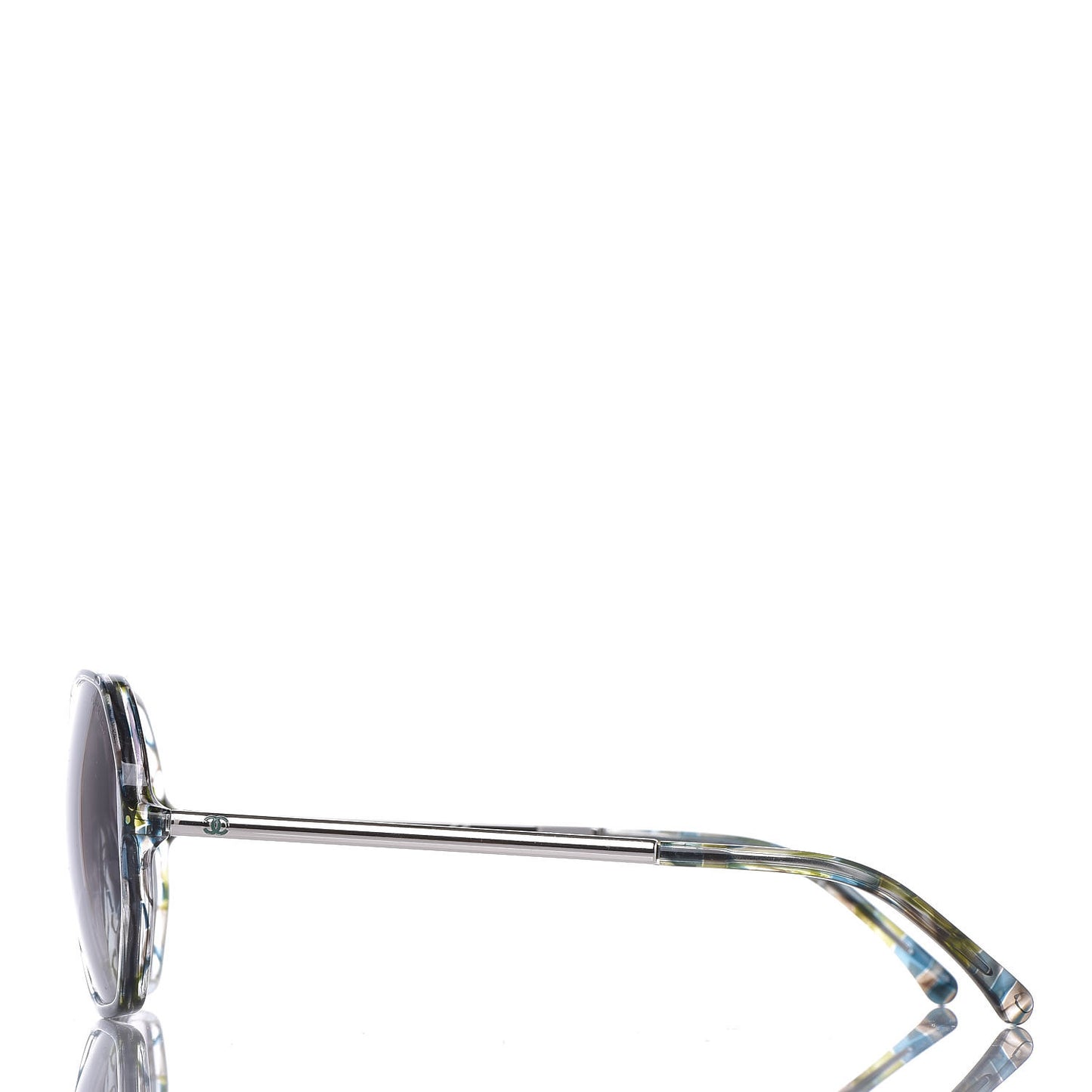 CC Oversized Sunglasses 5345 Green Blue