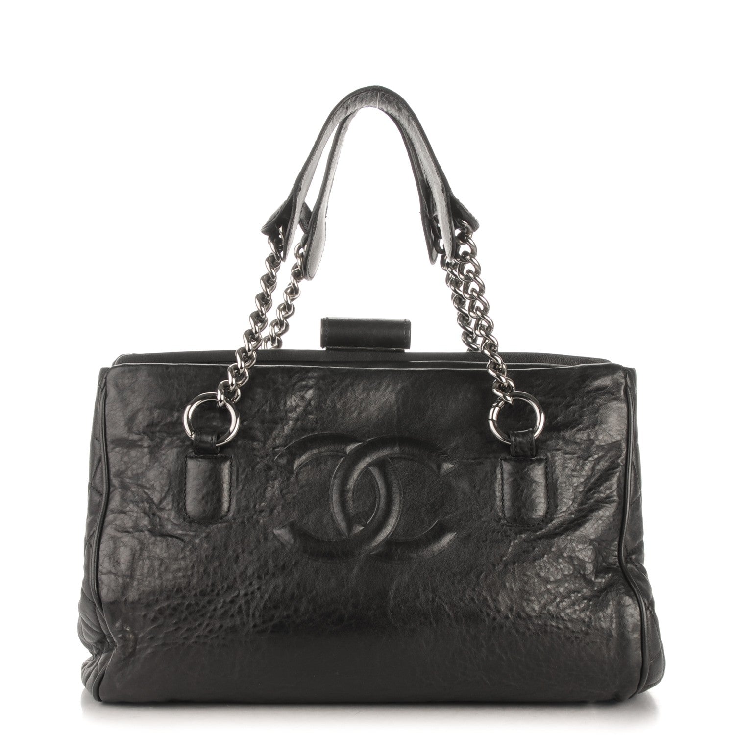 Chanel Calfskin Large Perfect Day Tote Black 1 of 8
