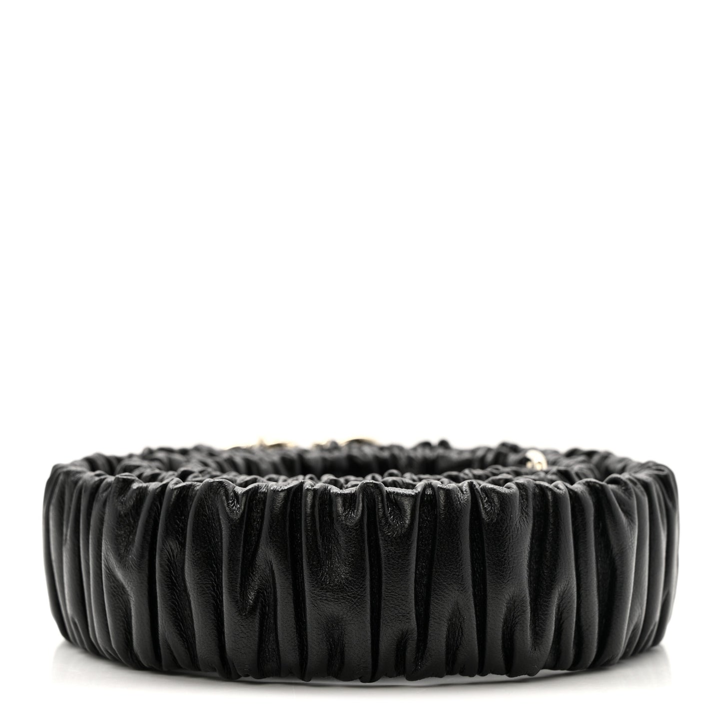 Lambskin Crystal CC Belt 85 34 Black