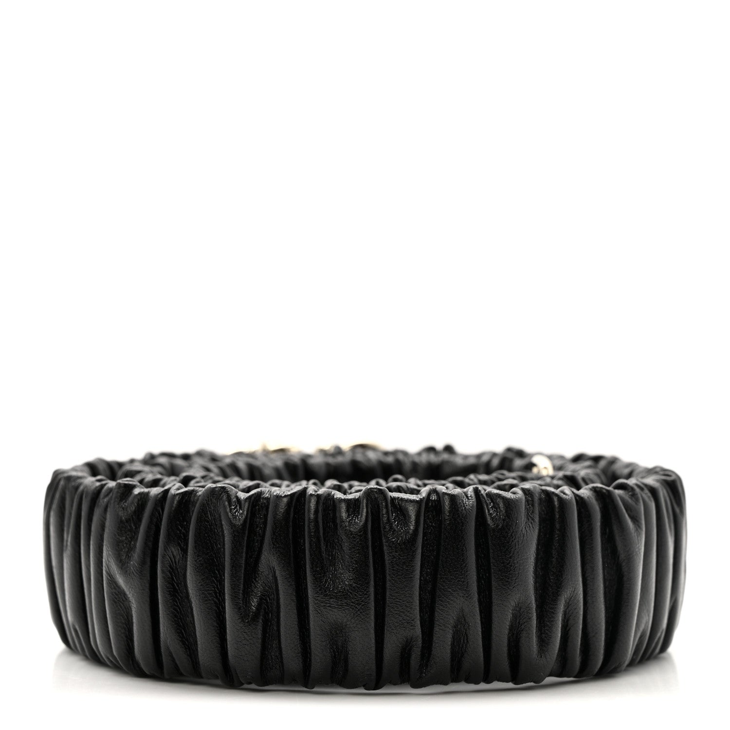 Chanel Lambskin Crystal CC Belt 85 34 Black 2 of 4