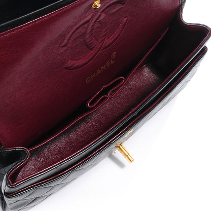 Chanel Lambskin Medium Double Flap Black 5 of 9
