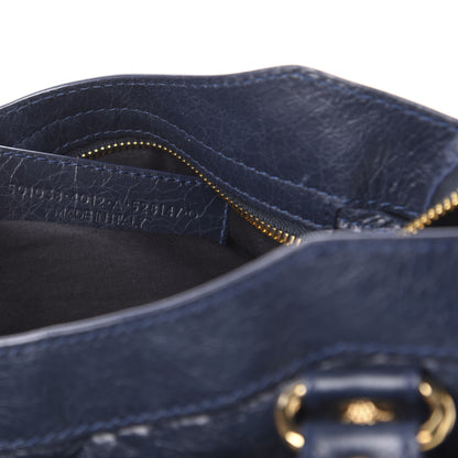 Balenciaga Agneau Giant 12 Gold Hardware Town Bleu Obscur 8 of 11
