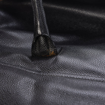 Chanel Caviar CC Tote Black 10 of 16