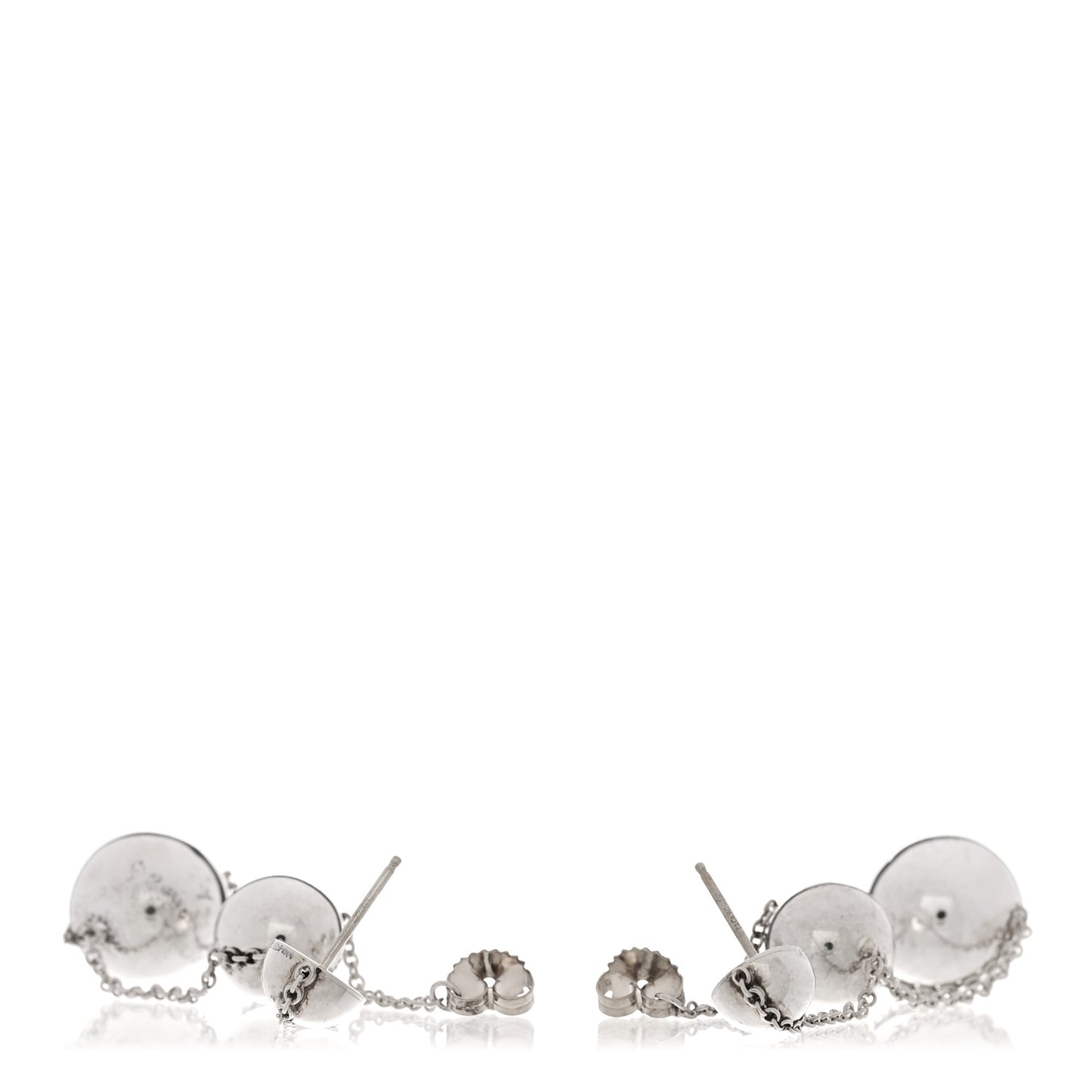 Sterling Silver HardWear Triple Drop Earrings