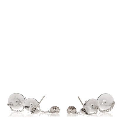 Tiffany Sterling Silver HardWear Triple Drop Earrings 3 of 4