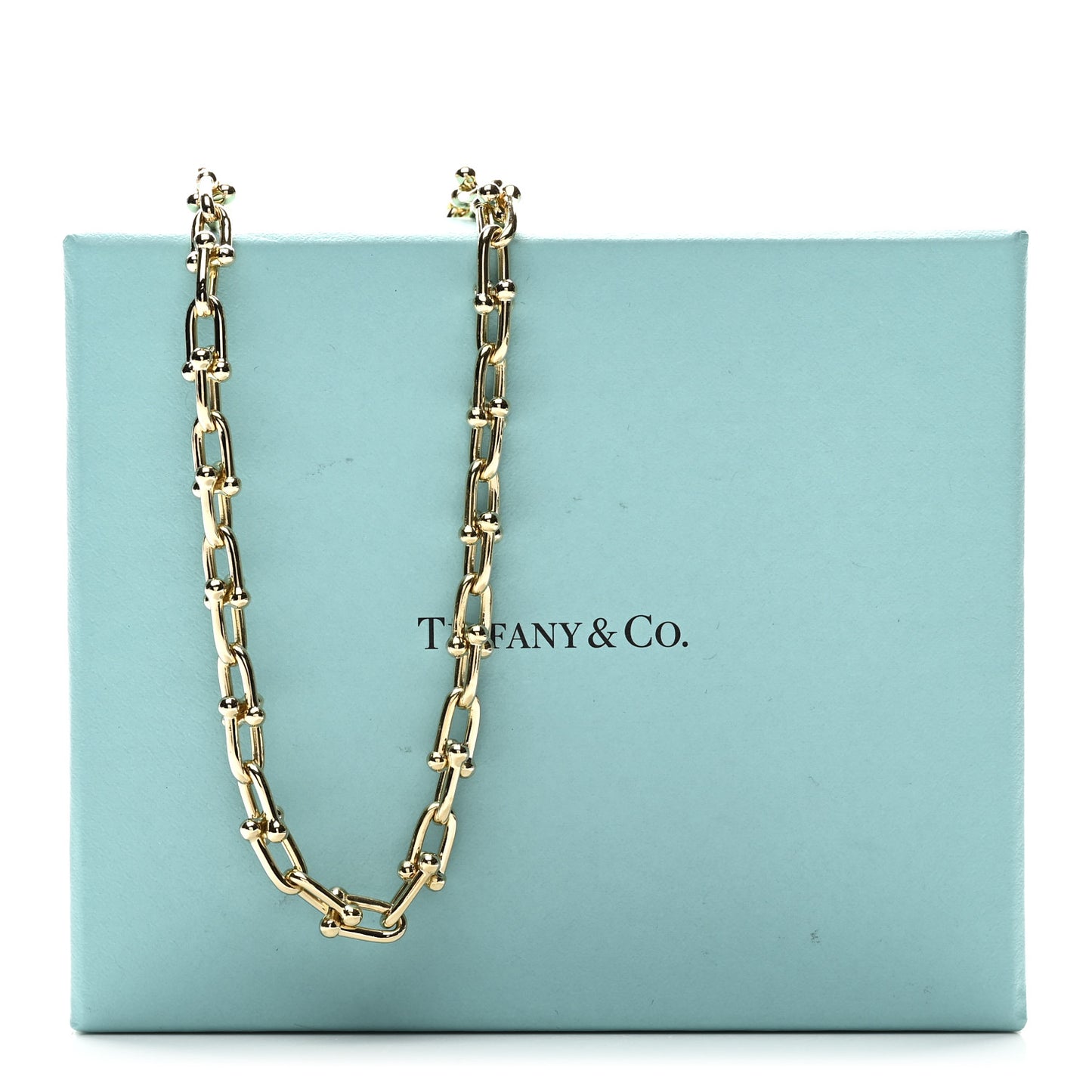 18K Yellow Gold Small HardWear Link Necklace