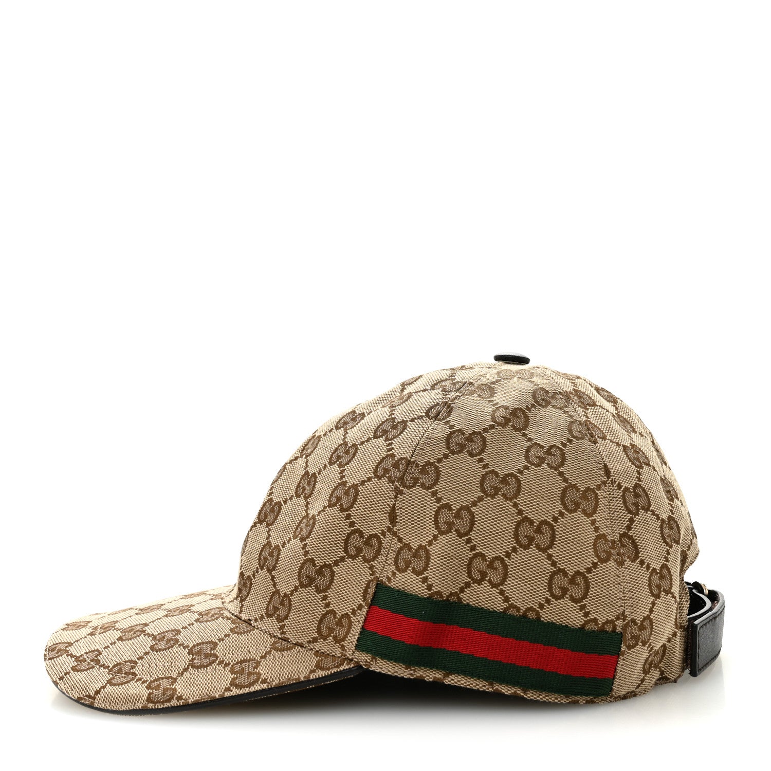 Gucci Monogram Web Baseball Hat M Beige Cocoa 4 of 9