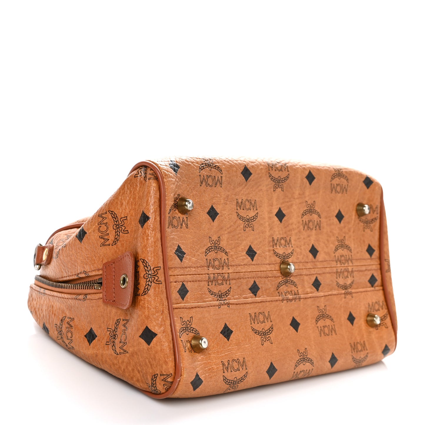Visetos Essential Boston Bag Cognac