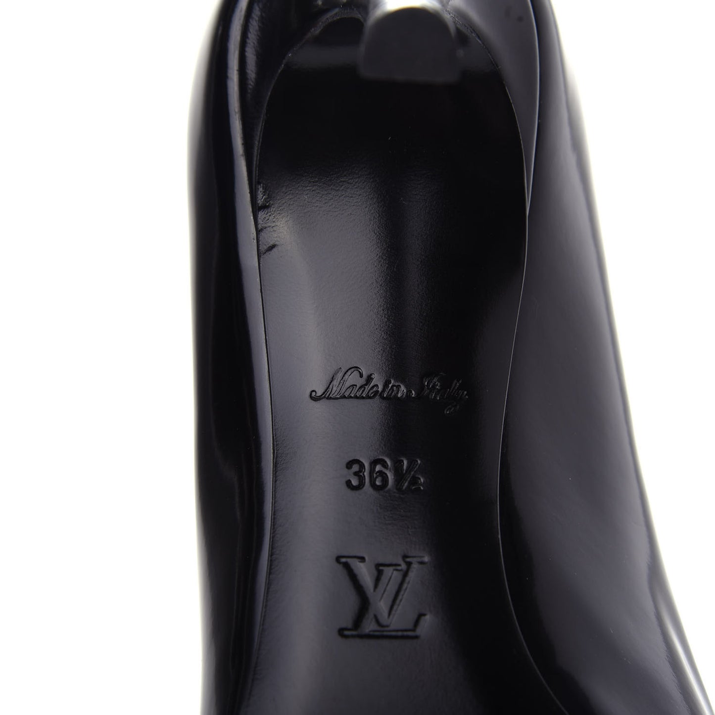 Calfskin Heartbreaker Pumps 36.5 Black