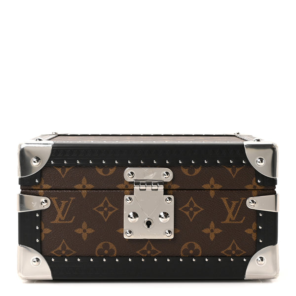 Louis Vuitton Monogram Coffret Watch Case Black 1835342 – FASHIONPHILE