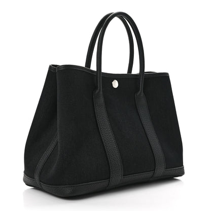 Hermes Toile Negonda Garden Party 30 TPM Black 3 of 10