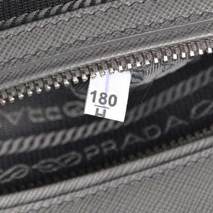 Prada Saffiano Medium Galleria Double Zip Tote Marmo 12 of 19