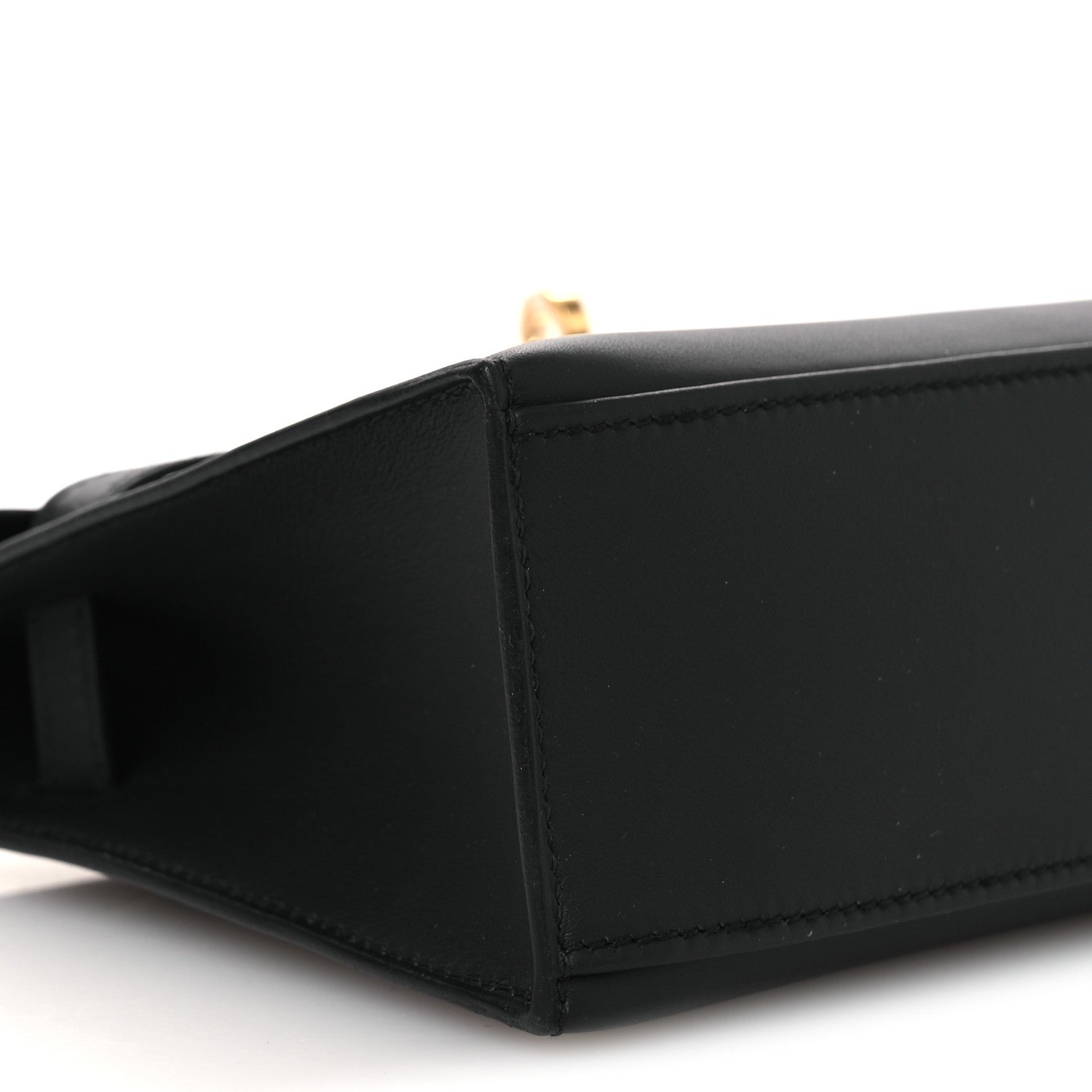 Hermes Swift Kelly Pochette Clutch Black 9 of 12