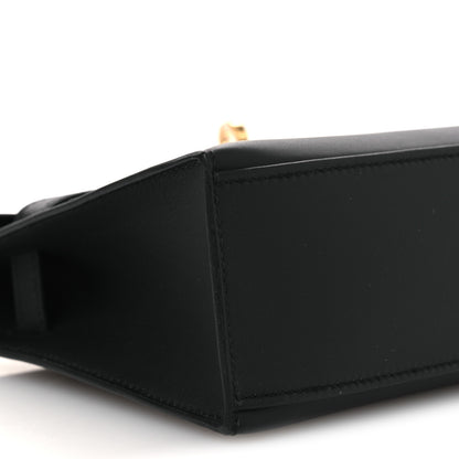 Hermes Swift Kelly Pochette Clutch Black 9 of 12