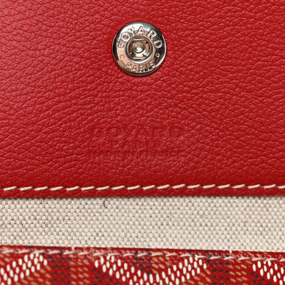 Goyard Goyardine Boheme Hobo Red 7 of 11
