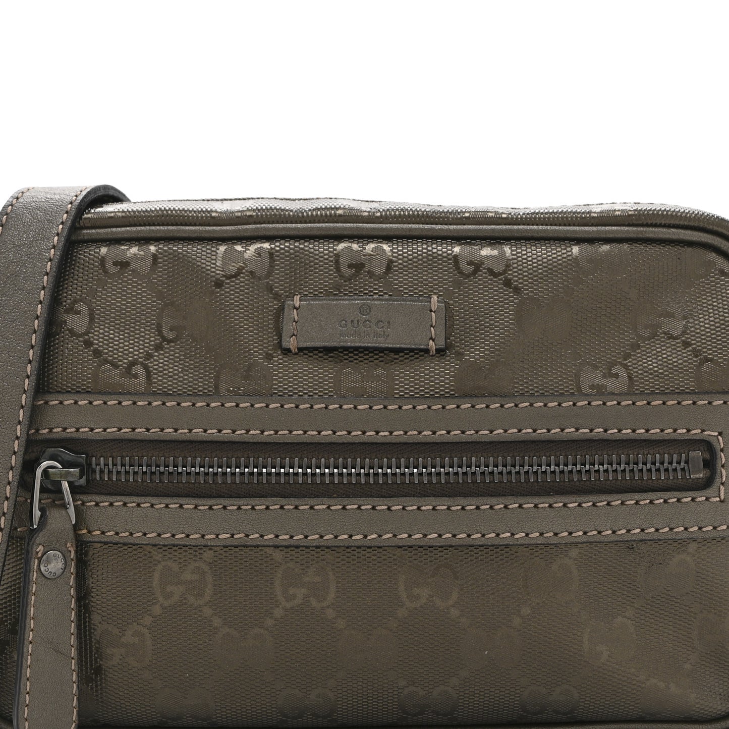 Imprime Monogram Small Shoulder Bag Silver