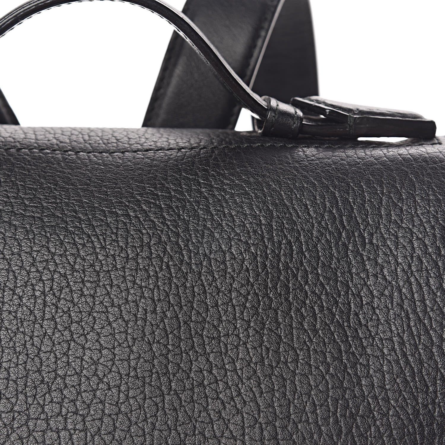 Proenza Schouler Pebbled Calfskin PS Courier Backpack Black 9 of 14