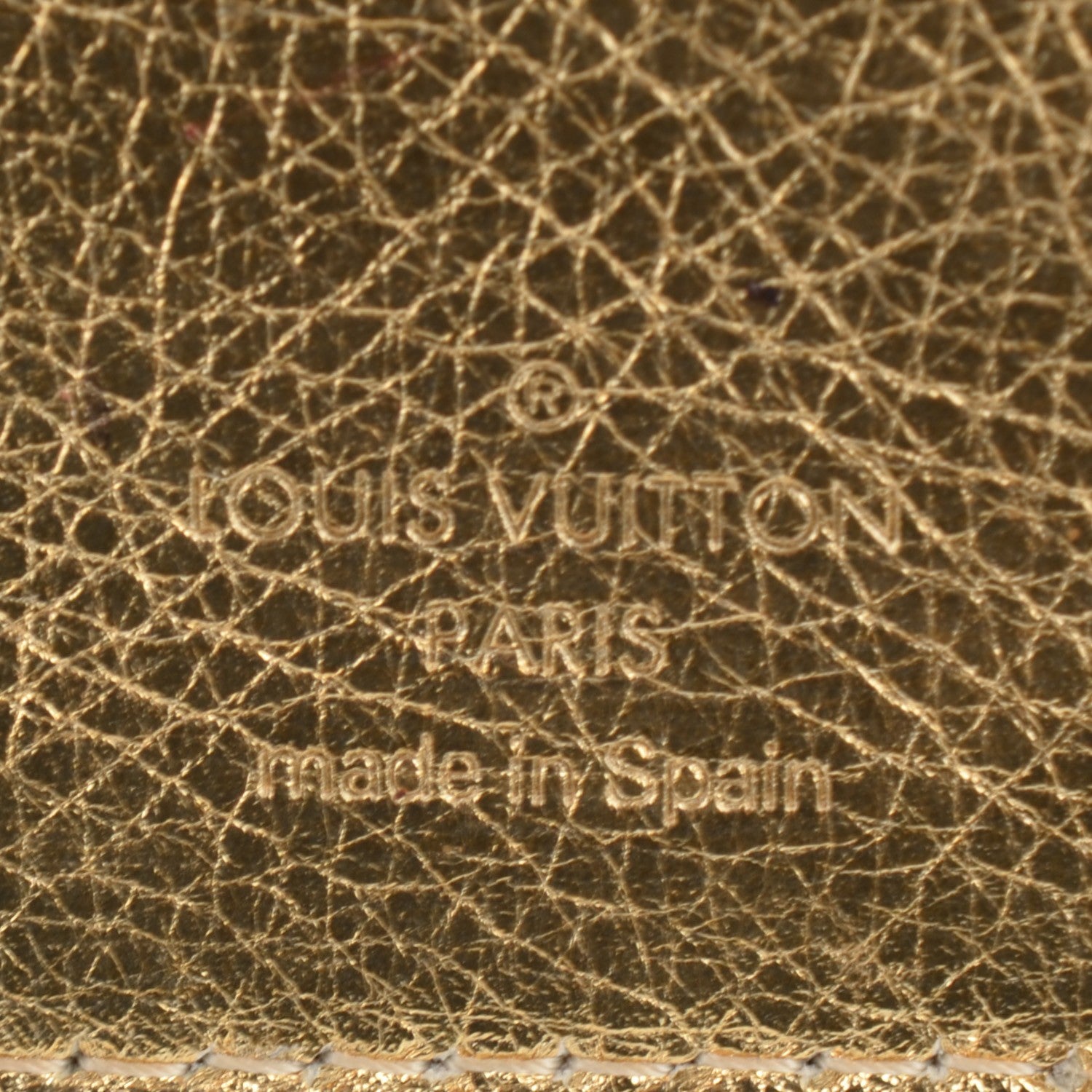 Louis Vuitton Suhali Partenaire PM Agenda Cover Gold 6 of 8